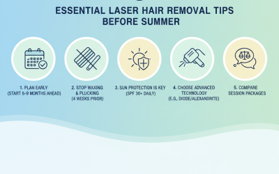 5 Tips for Laser Hair Removal Before Summer Photo Sessions