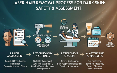 Laser Hair Removal for Dark Skin With Safe Treatment Guidance
